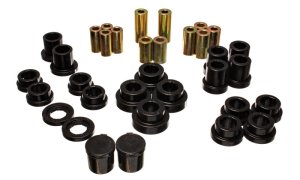 Honda S2000 Control Arm Bushing Set - Rear - Energy Suspension - Hyper-Flex Performance Polyurethane - Black - `00-`09 Honda S2000 Control Arm Bushing Set - Rear - Energy Suspension - Hyper-Flex Performance Polyurethane - Black - `00-`09